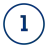 1 Circle Icon