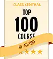 Class central top 100 course of all-time.